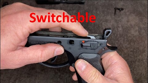 CZ75B Omega - Switching between Safety & Decocker