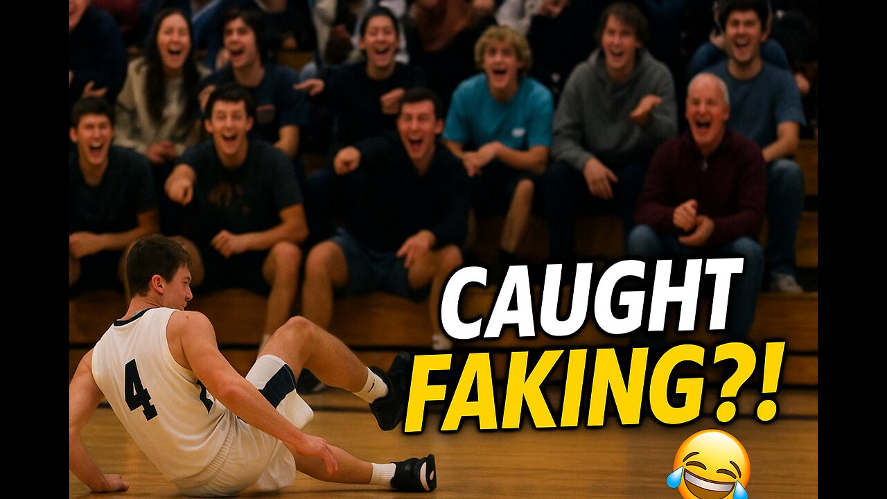 Player Tries to Fake Injury After Missed Dunk — Crowd’s Reaction Is PRICELESS! 😂🏀