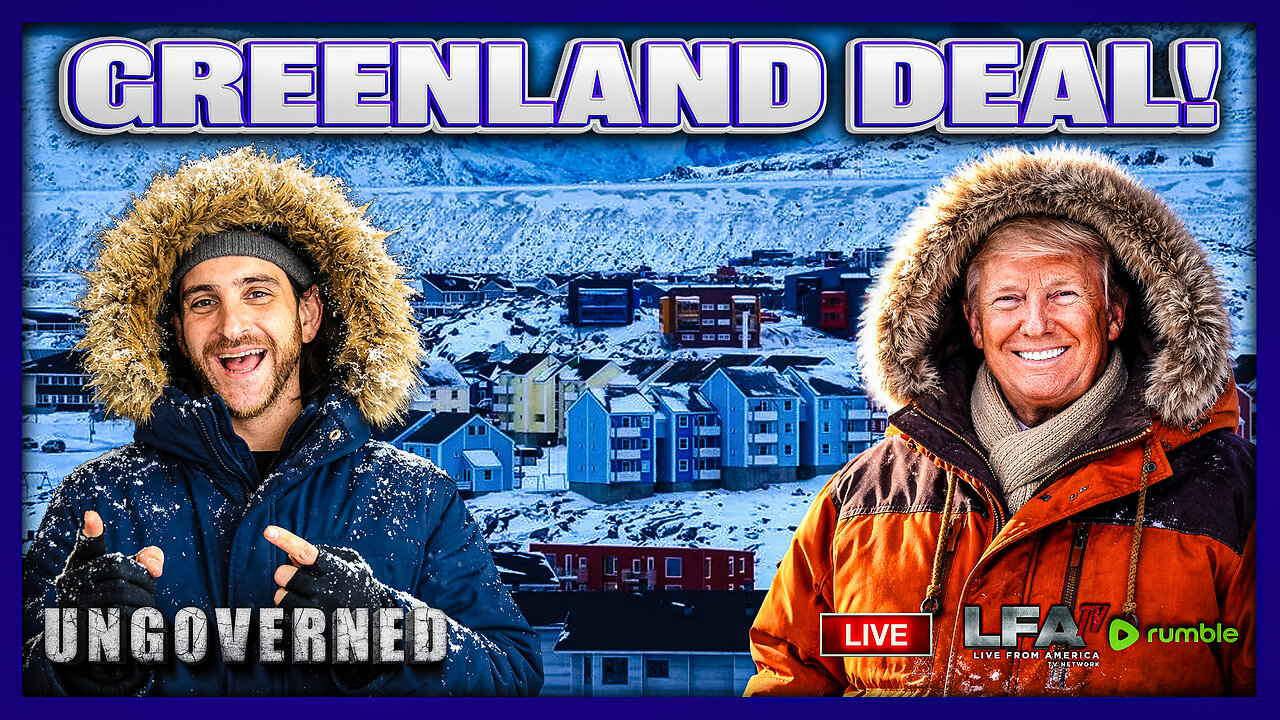 TRUMP ANNOUNCES FRAMEWORK OF GREENLAND DEAL! | UNGOVERNED 1.22.26 10AM
