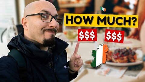 Cost of EATING OUT in IRELAND | COST of LIVING IN IRELAND VLOG 🇮🇪