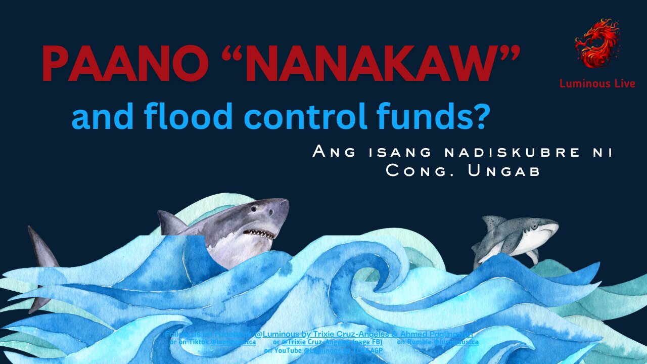 Paano "nanakaw" ang flood control funds?