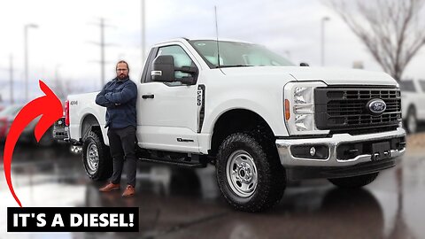 SINGLE CAB DIESEL TREMOR!!! //2026 Ford Super Duty XL Off-Road//