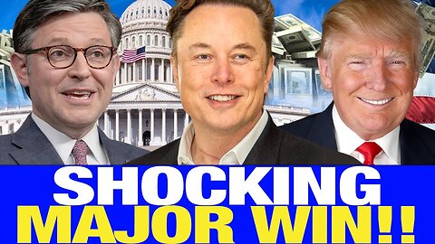 BREAKING: Trump SHOCKING MAJOR WIN on REPUBLICANS in Congress! Elon TRUMP DOGE SAVINGS CONFIRMED