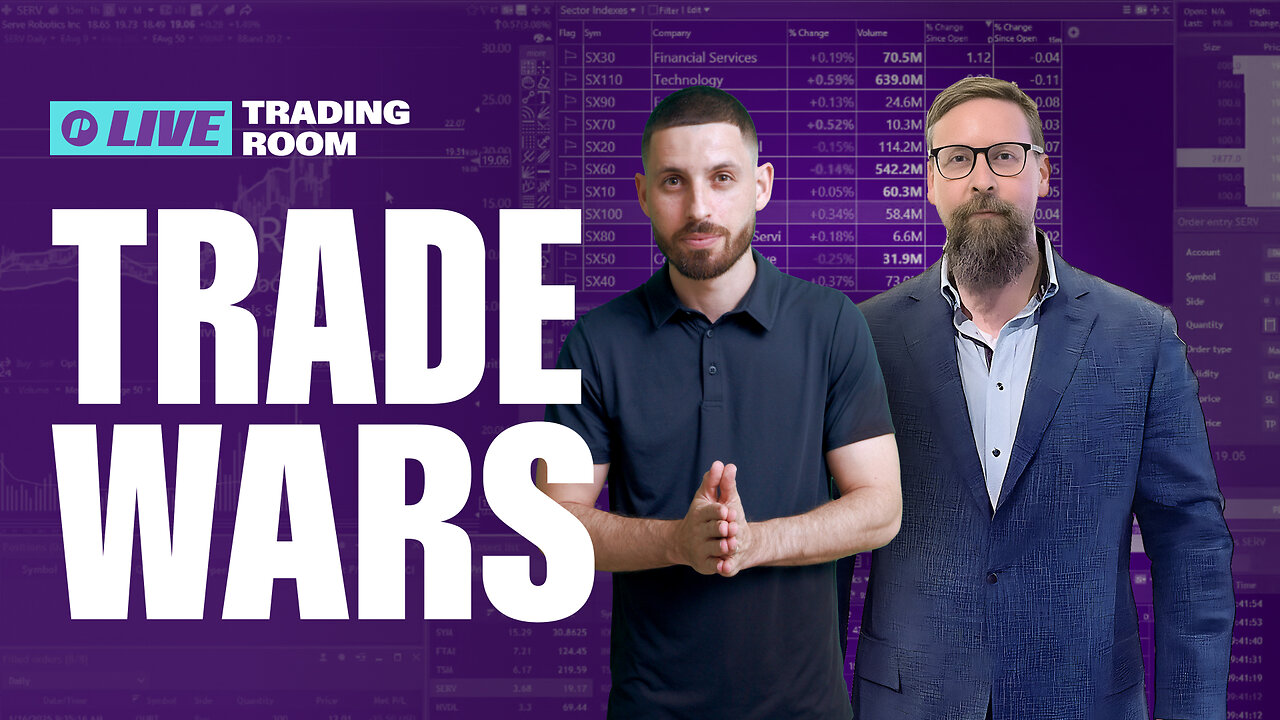 Stocks Slide as Trade War Heats Up!