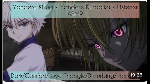 You’re Safe Now…ASMR (Yandere Killua x Yandere Kurapika x Listener) (Age Up/Horror)