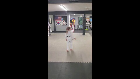 Daughter's Judo Test