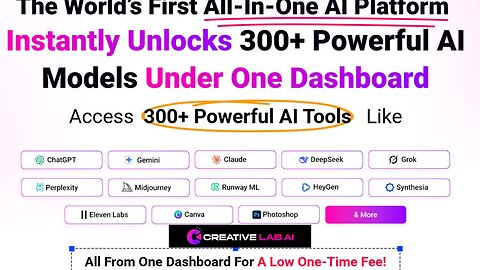 Unlock 300+ AI Tools in One Platform | Creative Lab AI Review | No Monthly Fees!