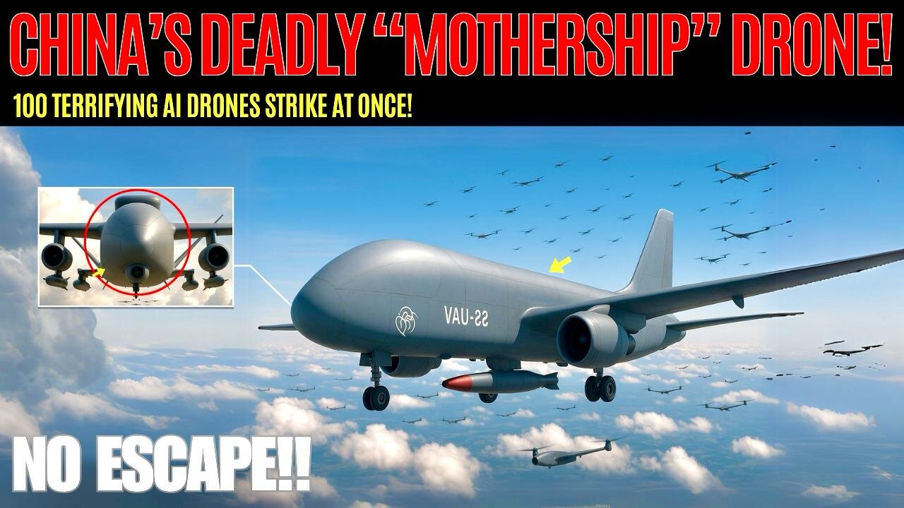 China’s Jiutian SS-UAV: Flying Drone Carrier Shocks the World!