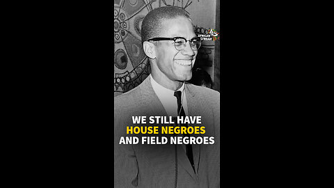WE STILL HAVE HOUSE NEGROES AND FIELD NEGROES