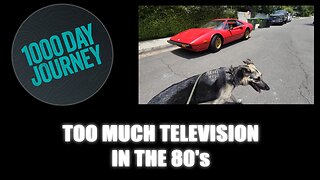 1000 Day Journey 0703 Too Much Television in the 80's