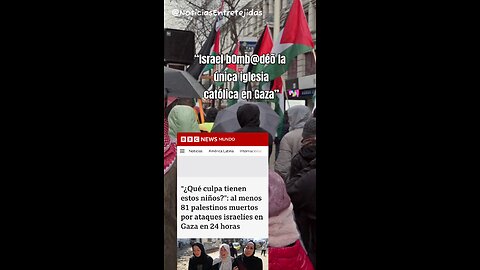 “Israel b0mb@déõ la única iglesia católica en Gaza”
