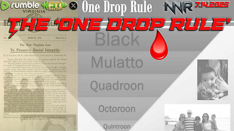 🔴 NIGHTNATION.LIVE | 'ONE DROP RULE'