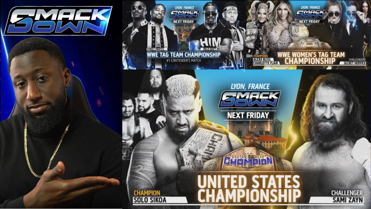 Smackdown LIVE From France | Live Commentary & Reactions