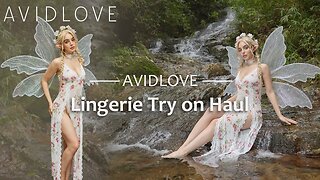 Sexy Lace Babydoll Lingerie Try On Haul | Avidlove