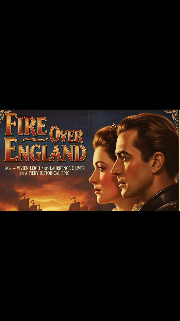 🚨 Snippet - Fire Over England (1937) – Vivien Leigh and Laurence Olivier in a Fiery Historical Epic