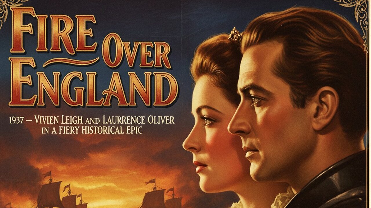 🚨 Snippet - Fire Over England (1937) – Vivien Leigh and Laurence Olivier in a Fiery Historical Epic