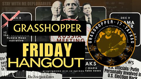Grasshopper Live Friday Show - August 22nd 2025
