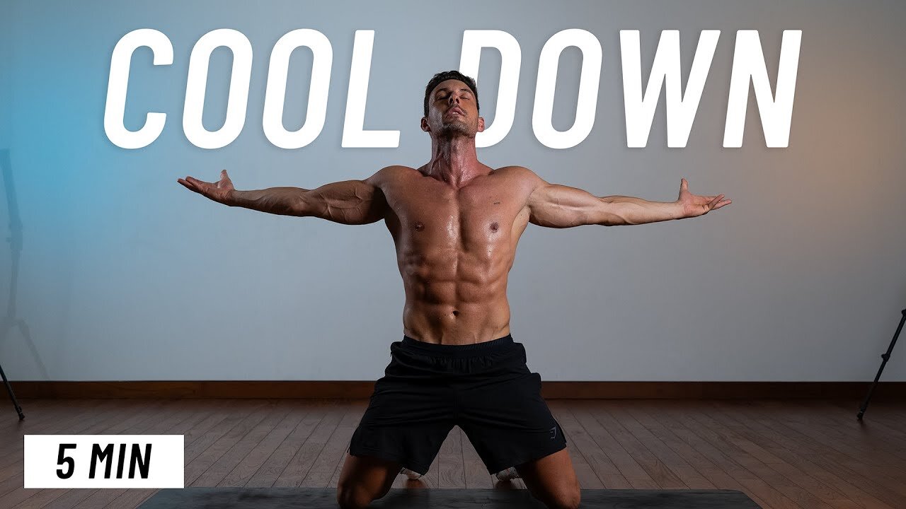 5 Min Full Body cool down stretches - Do After Every Workout