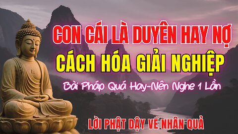 Con Cái Duyên Lành Hay Nghiệp Nợ – Cách Hóa Giải Nỗi Đau Của Người Làm Cha Mẹ