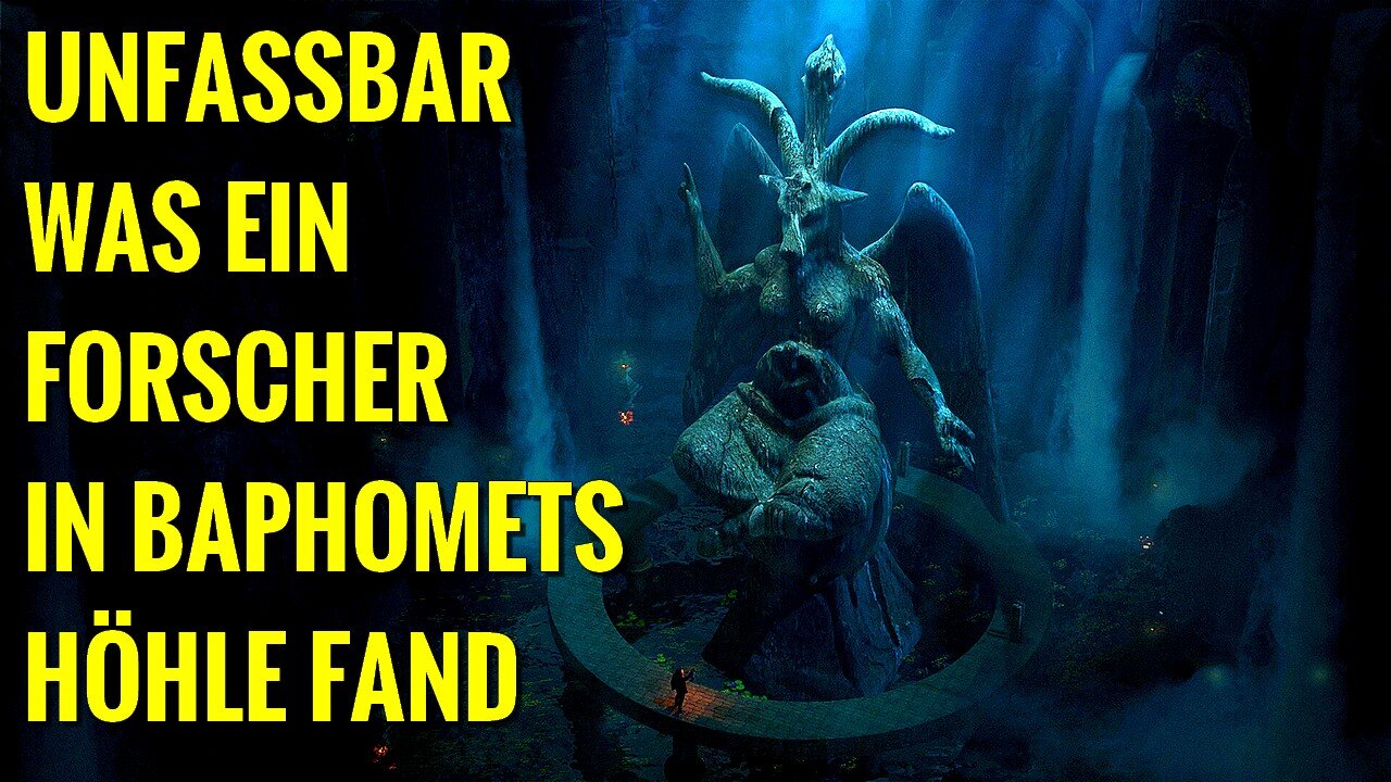 Ein Forscher konnten seinen Augen nicht trauen was er da in Baphomets Höhle fand