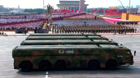 China unveils hypersonic missiles during V-Day military parade