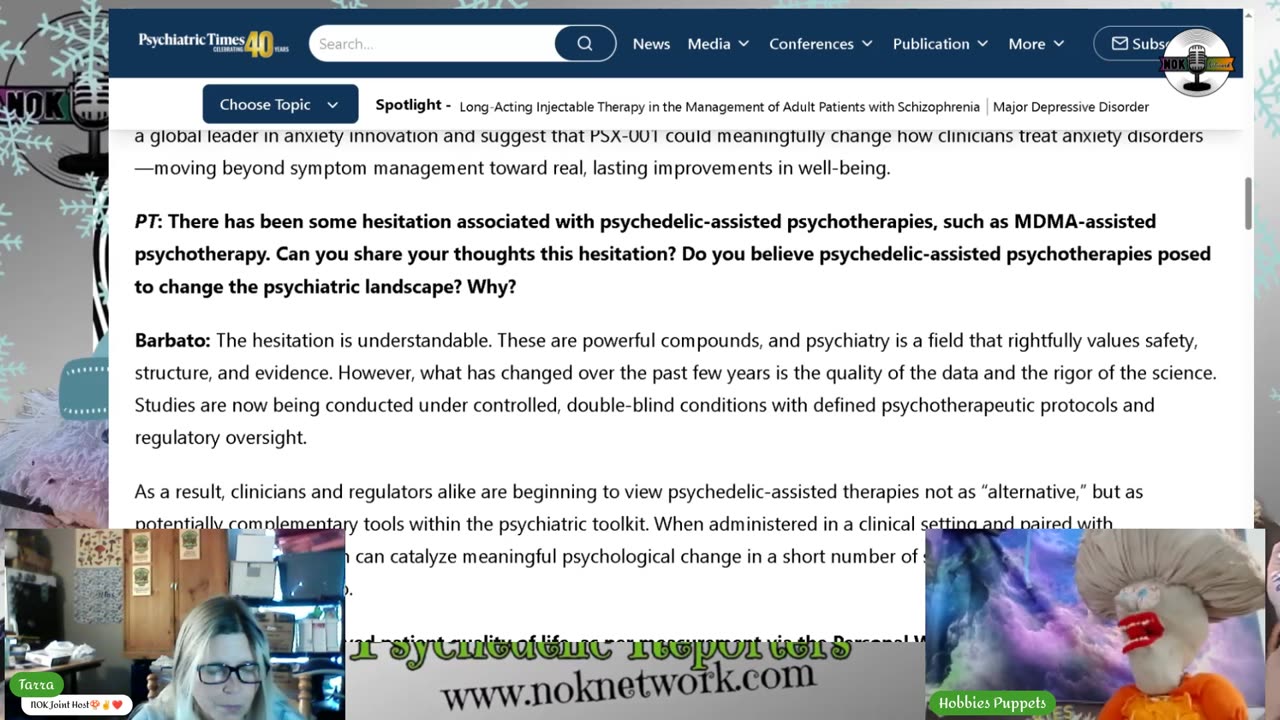 Psychedelic Reporters Ep186 Dec 9th/25