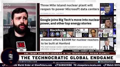 Stew Peters - The Technocratic Endgame: Is Elon, Trump and the Big Tech game Ushering in the Prison Planet?