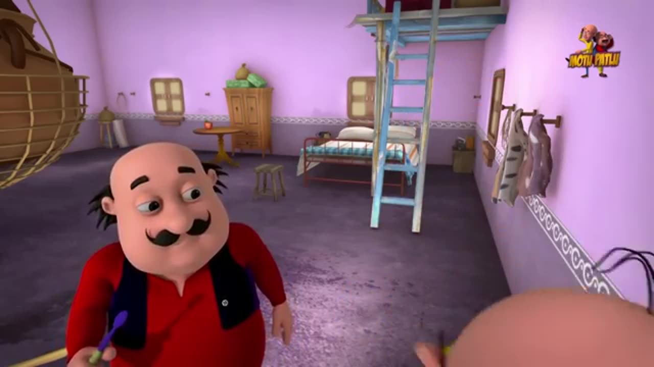 Motu Patlu कैसे बचाएंगे John को भूतिया पेड़ से _ Motu-Patlu