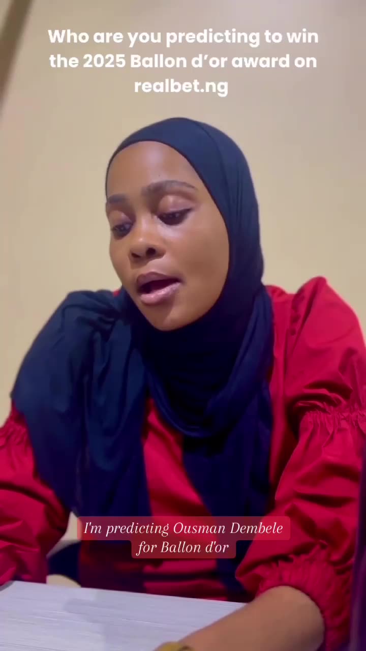 Realbet Nigeria Predictions On Ballon d'or Winner.