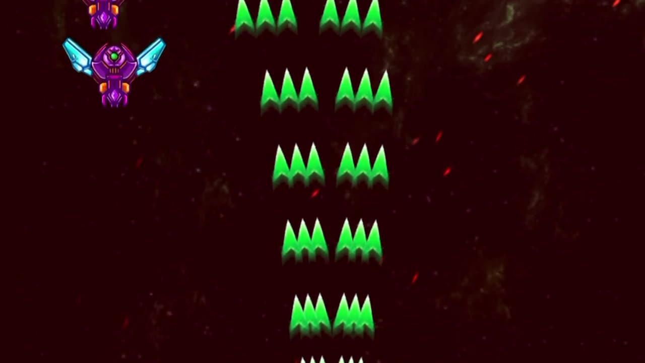 Shocked, the alien shooter
