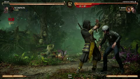 Attempting to Melt the T1000 "Scorpion" Gameplay | Mortal Kombat 4K Kombat League Set