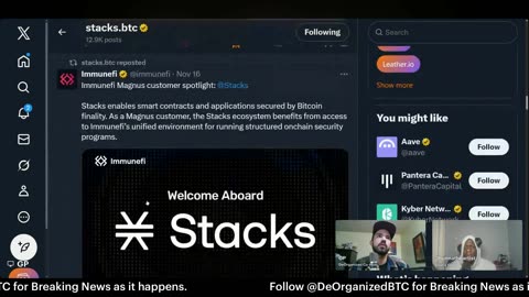 DeOrganized LIVE+ ⚡ Bitcoin + Stacks TV | Daily News • Builders • Games 11-10