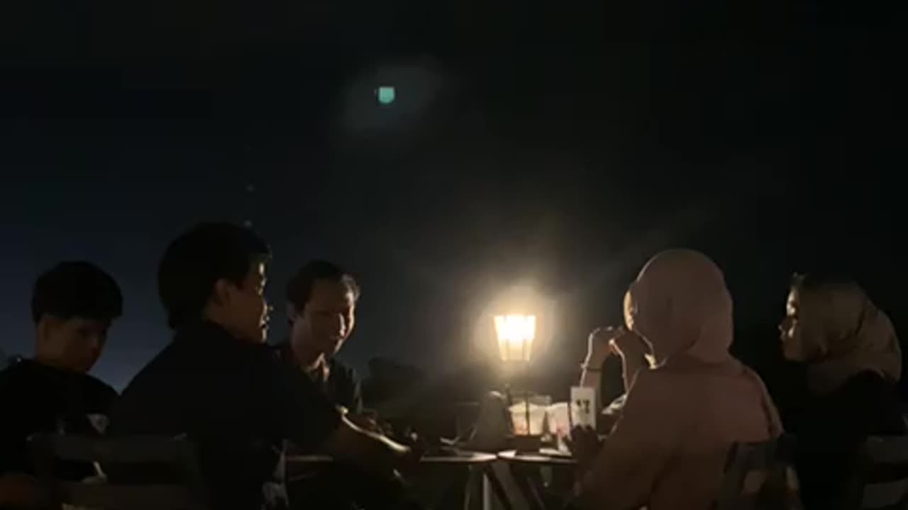 Gathering at Night: Warm Moments Together