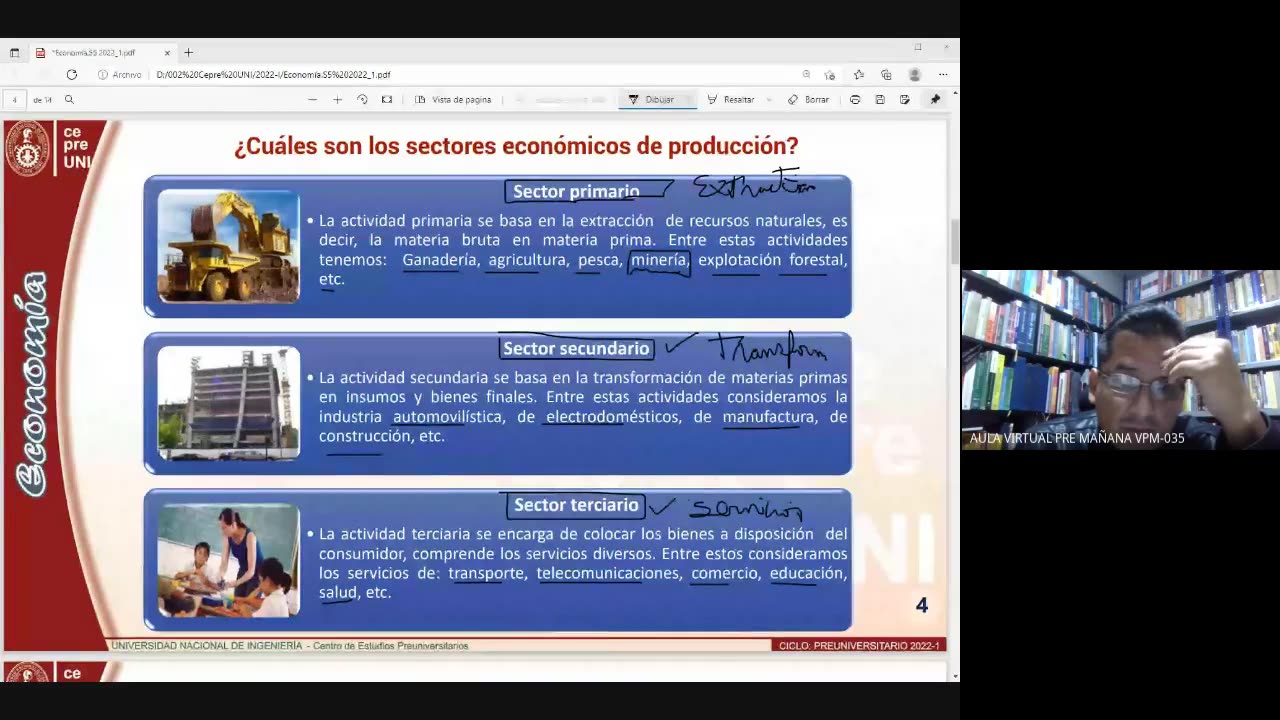 CEPRE UNI 2022 - 1 | Semana 05 | Economía