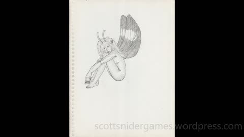 Fairy Pencil Sketch Video #2 (04-13-2025)