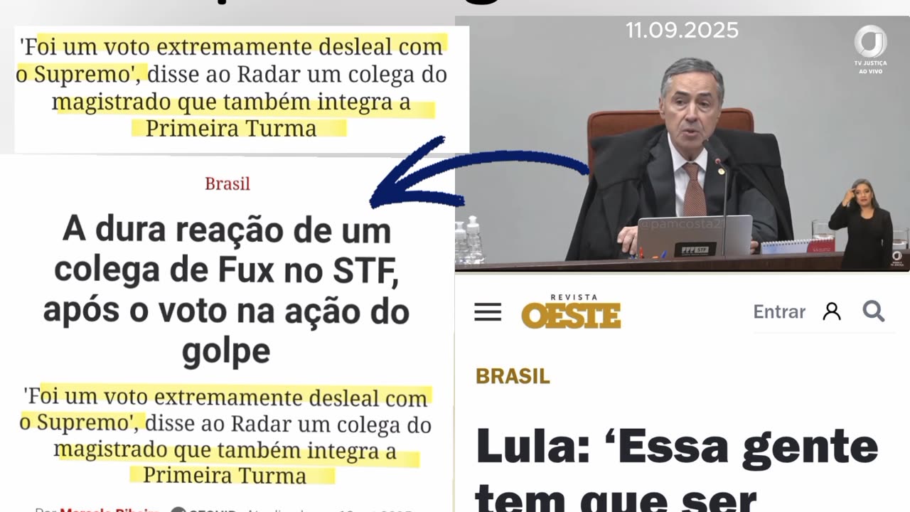 Querem gerar o ódio, a Globo, PT e os togados querem gerar o ódio para causar um confronto civil.