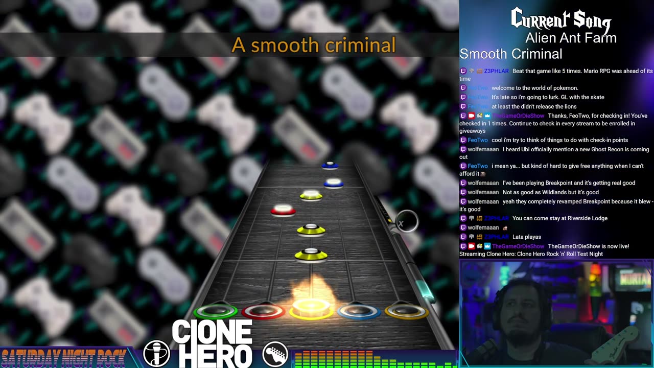 Clone Hero Rock 'n' Roll Test Night