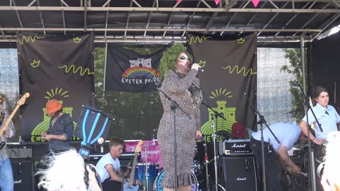 Exeter Devon England Gay LGBTQIA Pride Spectrum Choir and friends. and Drag Part 3.