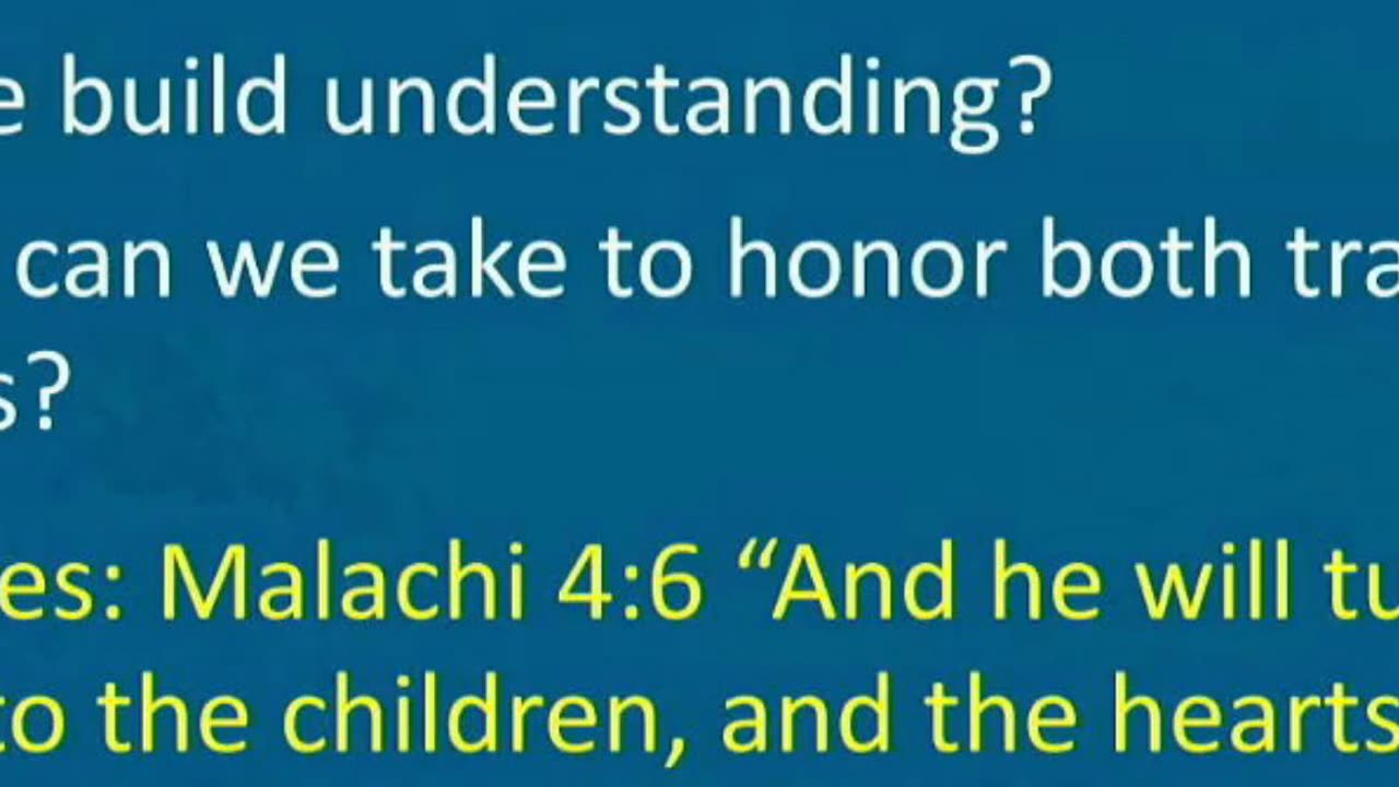 "Bridging the generational communication gap" - PCOG Youth Day