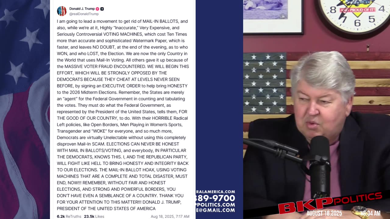 Will Burt Jones Lead the Charge to Ditch Mail-In Ballots & Voting Machines in Georgia?