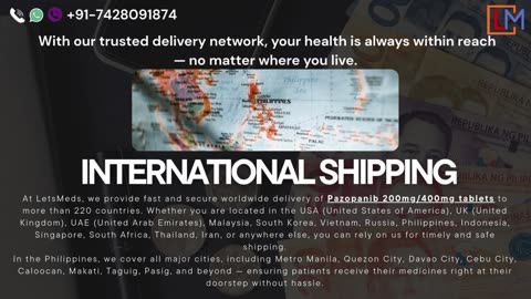 Pazopanib Tablet Cost Online Philippines