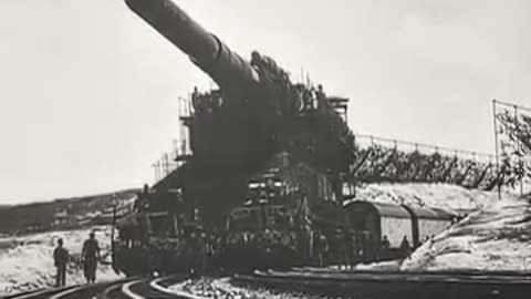Can You Believe This Is a Gun😱😮 The_Largest_Artillery_Gun_-_Schwerer_Gustav