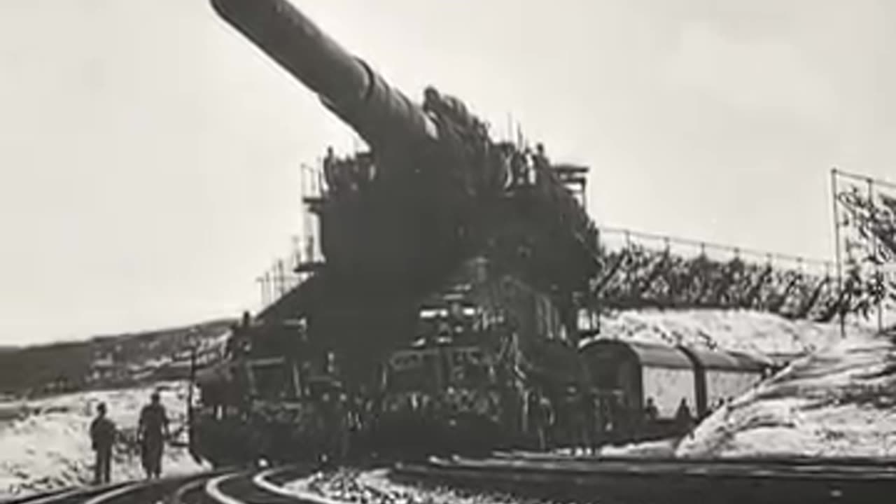 Can You Believe This Is a Gun😱😮 The_Largest_Artillery_Gun_-_Schwerer_Gustav
