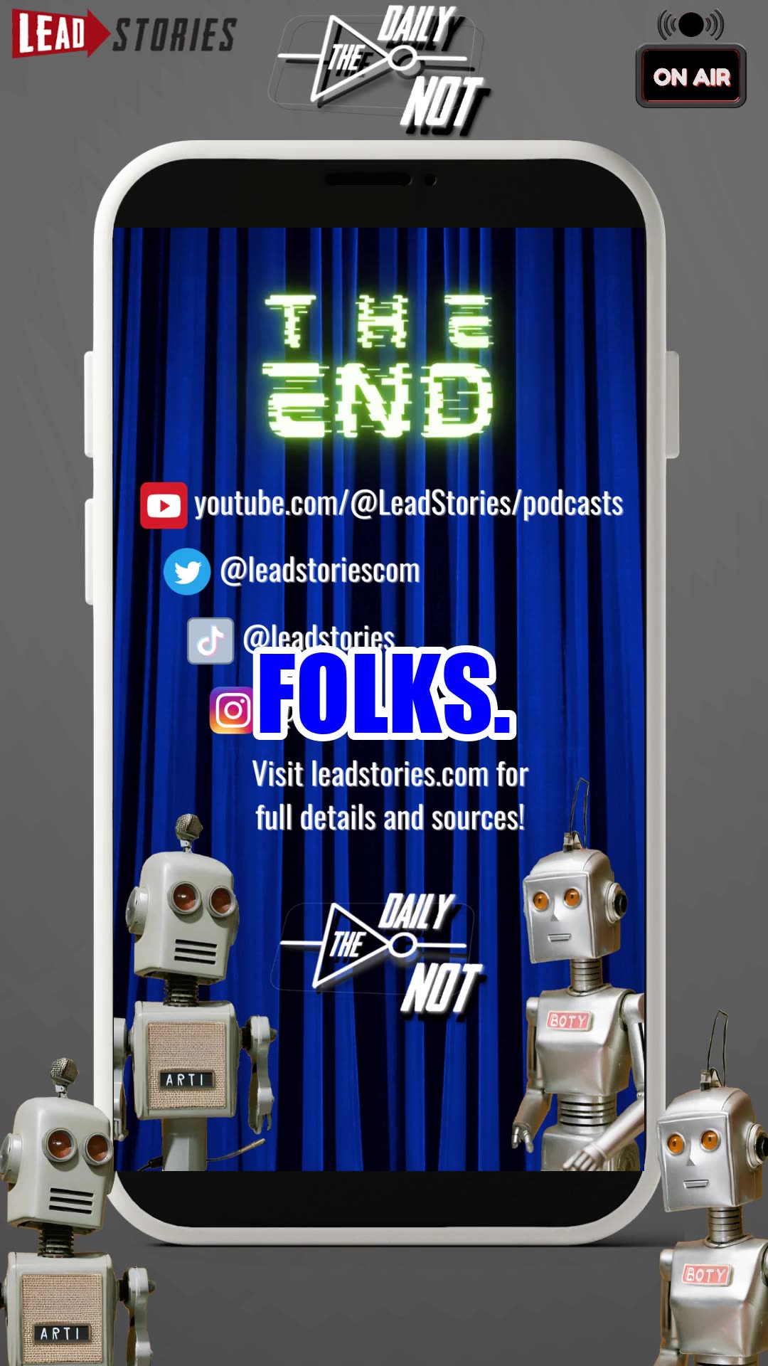 The Daily NOT - A show about what didnt happen today. Episode 492.