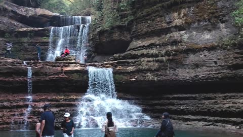 Wei Sawdong Falls in Meghalaya