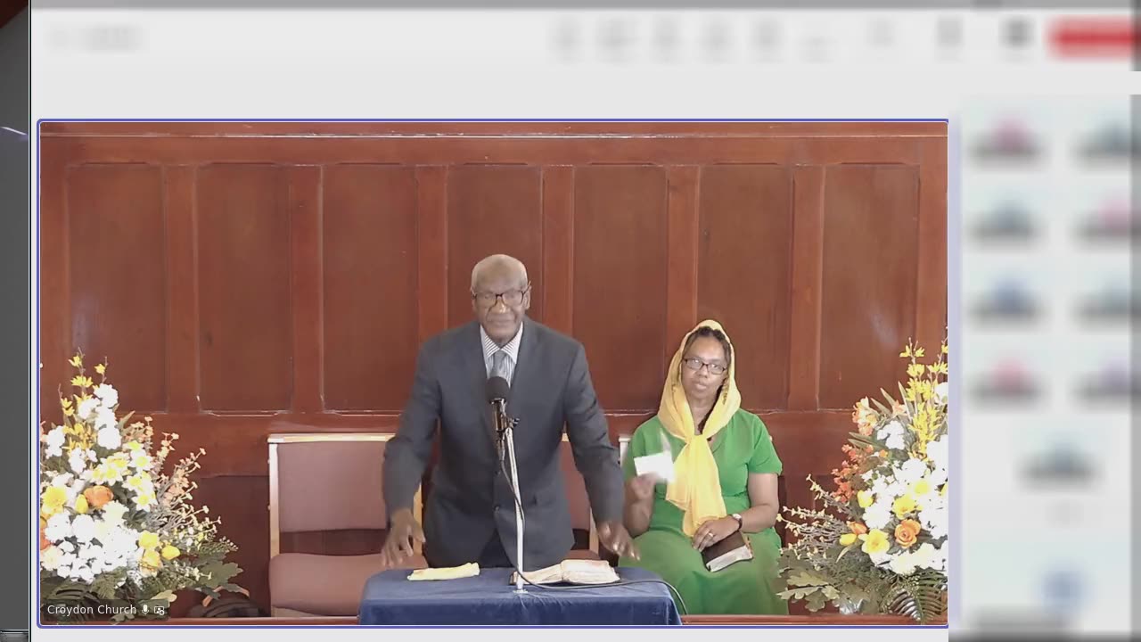 Deacon Lynch Song - I Want To Thank You Jesus - Croydon COG7