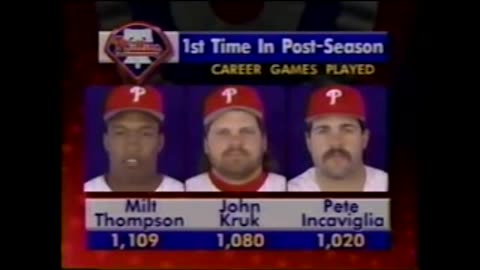 1993 NLCS Game#1 Braves vs Phillies