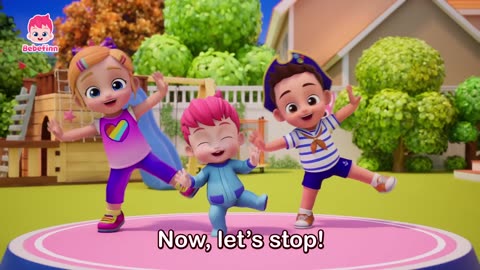 Walking WalkingㅣNursery Rhymes for KidsㅣDance along Bebefinn
