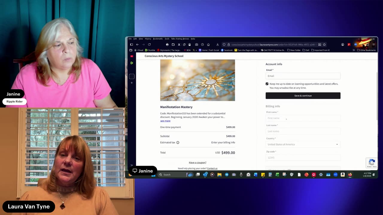 New Year with laura Van Tyne