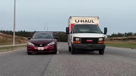 EVERY time you try to show somebody something on the road
